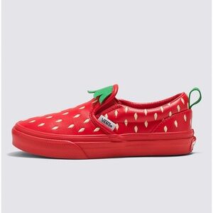 Vans Kids Classic Slip-On Berry Red Size 3